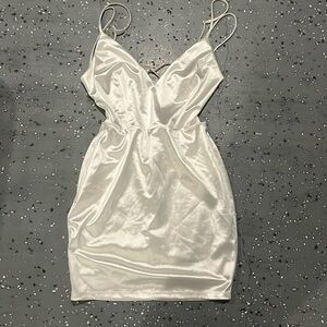 Lulus white mini dress. Size: s